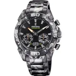 Produktbild: Festina Uhr Für Herren F20545/1 Smartwatch Edelstahl Case SchwarzEdelstahl Band