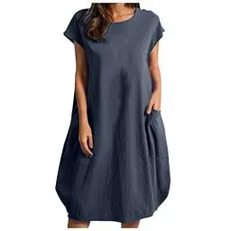Produktbild: Festliche Kleidung Damen,schöne Abendkleider,Ausgehkleider,Abendkleider gr 44,lederkleid,Minirock schwarz,kleid blau weiß gestreift,Rock mit oberteil, abendkleid(Grau,3XL)
