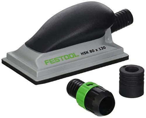 Produktbild: Festool Schleifklotz HSK-A 80x130 (mit Adapter für Festool Schlauch, Bypass-Adapter)