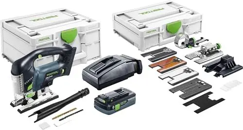 Produktbild: Festool Caladora de péndulo a batería PSBC 420 HPC 4,0 EBI-Set CARVEX