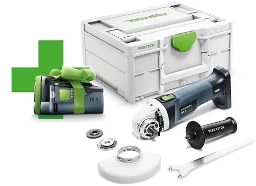 Produktbild: Festool Akku-Winkelschleifer AGC 18-125 EB-Basic-5,2, 577031, Schwarz