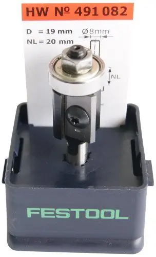 Produktbild: Festool Bündigfräser-Wendeplatten HW S8 D19/20WM Z2