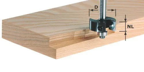 Produktbild: Festool Falzfräser-Wendeplatten HW S8 D38/12