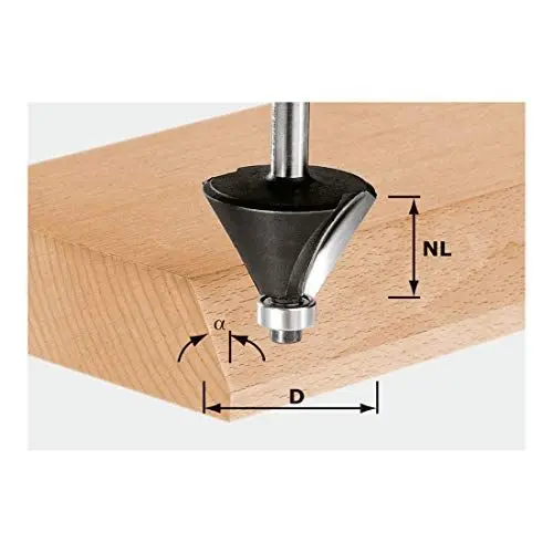 Produktbild: Festool Fasefräser HW S8 D36/45°