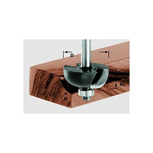 Produktbild: Festool Hohlkehlfräser HW S8 D25,5/R6,35 KL