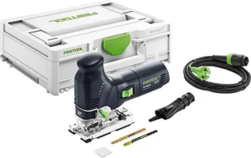 Produktbild: Festool Pendelstichsäge PS 300 EQ-Plus TRION (mit Stichsägeblatt-Set, Splitterschutz), im Systainer