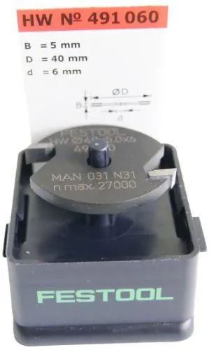 Produktbild: Festool Scheibennutfräser HW D40x3,5