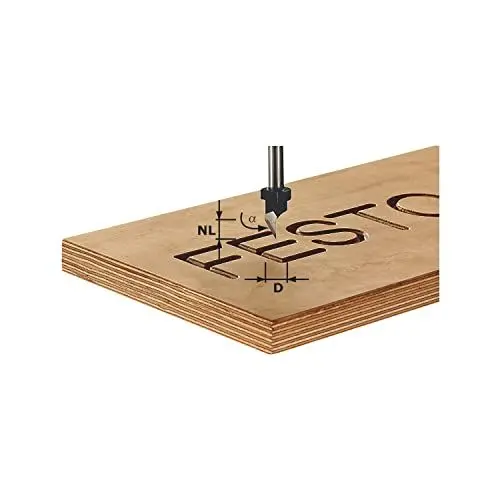Produktbild: Festool Schriftenfräser HW S8 D11/60°