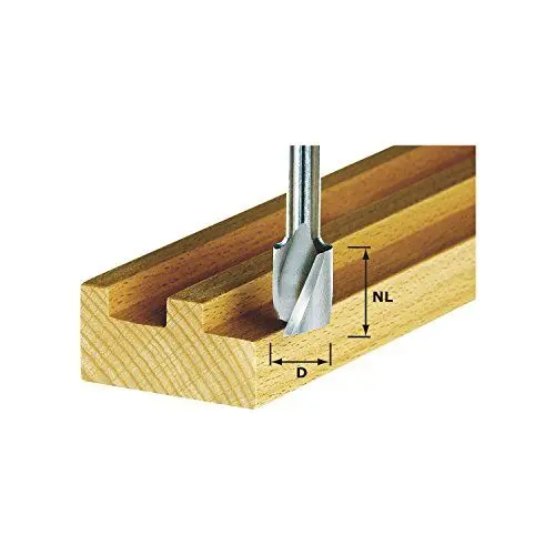 Produktbild: Festool Spiralnutfräser HW Spi S8 D4/10