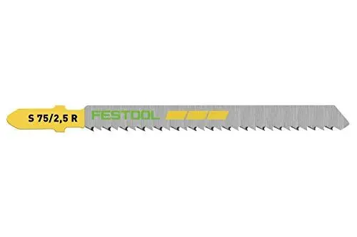 Produktbild: Festool Stichsägeblatt S 75/2,5 R/5 WOOD FINE CUT