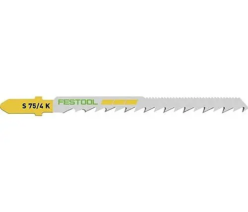 Produktbild: Festool Stichsägeblatt S 75/4 K/5 WOOD CURVES