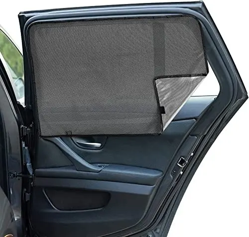 Produktbild: Fetanten Sonnenschutz Auto Baby, Magnetisch Auto Sonnenschutz mit UV Schutz,Universal Auto Sonnenblende Autofenster Sonnenschutz Vorhang Schützt Kinder, Erwachsene und Haustiere, 2 Stück,Seitenscheibe