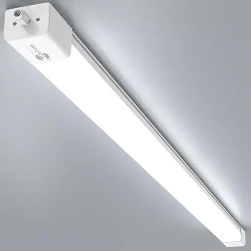 Produktbild: Feuchtraumleuchte LED 120CM, Werkstattlampe LED Röhre 36W, Kellerlampe IP66 Wasserfest, Werkstatt Deckenleuchte 3600LM, Garagenlampe Kaltweiß, Feuchtraumlampe 5000K für Keller Garage Feuchtraum Büro