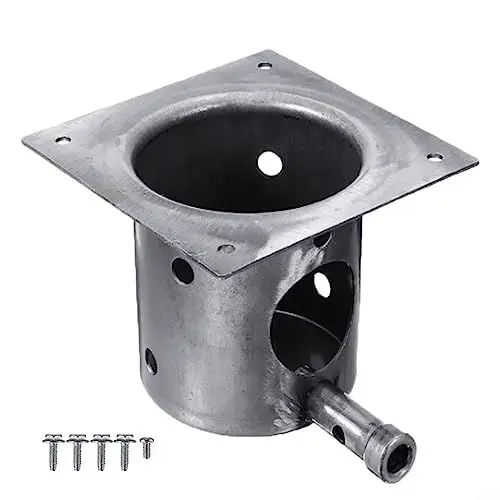 Produktbild: Feuerbrenntopf Ersatzteile, Edelstahl Feuerbrenntopf Teile Holzpellet Grill Ersatz für Traeger Grill (A)