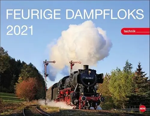 Produktbild: Feurige Dampfloks Kalender 2022
