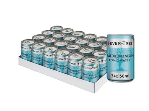 Produktbild: FEVER-TREE | Mediterranean Tonic Water | Mit natürlichen Aromen wie floralen Botanicals | 24 x 150ml