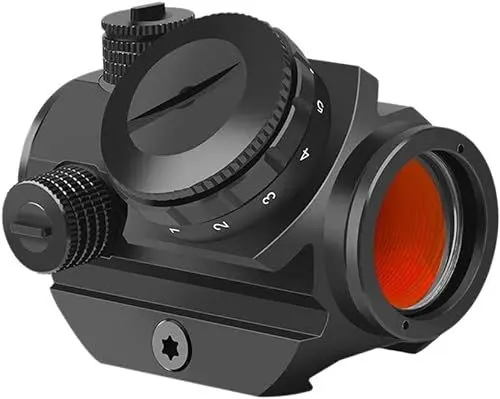 Produktbild: Feyachi RDS-22 Red Dot Visier 1 x 22mm 2 MOA Airsoft Visier Micro Tactical Zielfernrohr Kompaktes Rotpunktvisier für Jagd, Softair und Armbrust