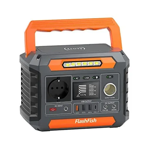 Produktbild: FF FLASHFISH P66 Tragbar Powerstation, 288.6Wh/78000mAh Lithium-Ionen-Zellen Solar Generator 260W AC Output, 520W Surge, 2xDC Output and 4xUSB, LED Lichter, Stromgenerator für Outdoor