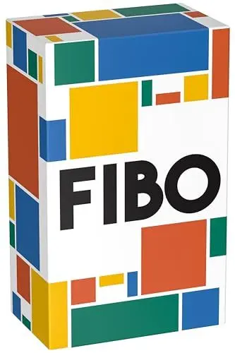 Produktbild: TADU FIBO • Kartenspiel für 2-5 Personen • Spiel Erwachsene, Gesellschaftsspiel Erwachsene, Reisespiel Erwachsene, Kartenspiel Erwachsene, Spiel Zwei Erwachsene, Logikspiel • Spiel ab 10 Jahre
