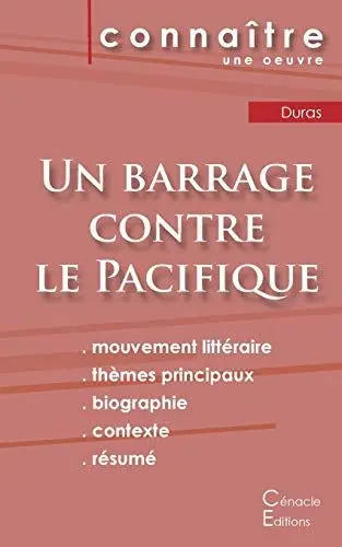 Produktbild: Fiche de lecture Un barrage contre le Pacifique de Marguerite Duras (Analyse littéraire de référence et résumé complet)