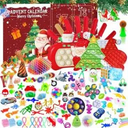 Produktbild: Fidget Adventskalender 2024, Spaß und aufregend Countdown für Kinder Spielzeug Perfekt für Kinder Urlaub Countdown Stress Linderung und Unterhaltung Fidget Spielzeug Überraschung Geschenke Calendar