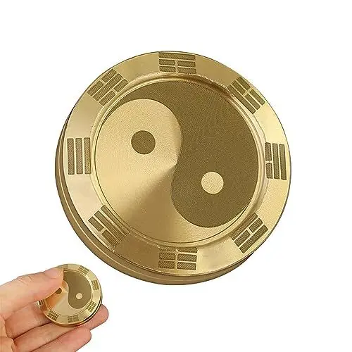 Produktbild: Fidget Slider Spielzeug, TGKYK Metall Coin Fidget Toys für Erwachsene, Magnetisches ADHS Autismus Sensorisches Spielzeug, Angst Stressabbau Spielzeug, zur Linderung von Stress, Angst, Autismus