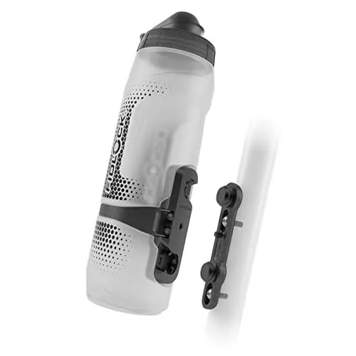 Produktbild: Fidlock Unisex – Erwachsene 09653(clr) Trinkflasche, Flasche Clear Transparent 800ml mit Bike Base, 800 ml EU
