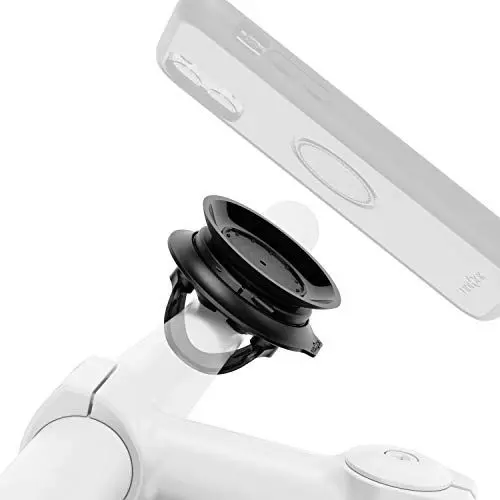 Produktbild: Fidlock Vacuum Handlebar Base Handyhalterung Fahrrad Magnet MTB Handyhalterung Smartphone Fahrrad Handyhalterung Magnet iPhone Samsung S, 22 – 46 mm