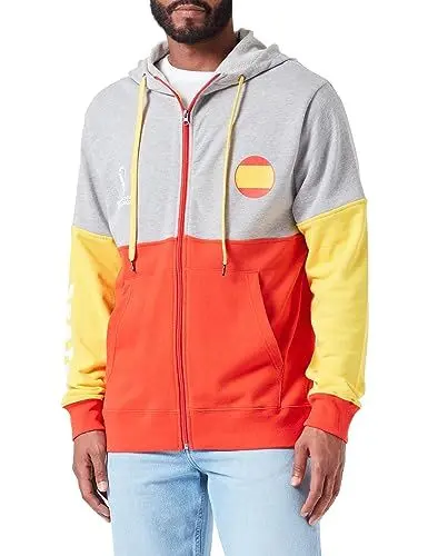 Produktbild: FIFA Herren Official World Cup 2022 Side Panel Hoodie, Mens, Spain, X-X-Large Kapuzenpullover, Grey, XXLarge