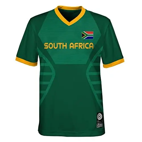 Produktbild: FIFA Offizielles Trikot der Frauenfussball-Weltmeisterschaft 2023, Südafrika, Grün, 7 Jahre