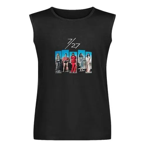 Produktbild: Fifth Harmony 7 27 Album Logo Pullover Classic Men's Vests Tank Tops O-Neck 100% Cotton Undershirts Unisex Sleeveless T-Shirt XXL