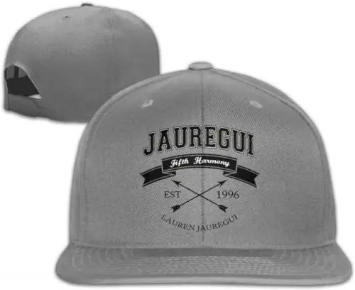 Produktbild: Fifth Harmony Concert Jauregui Men's Style Plain Adjustable Snapback Hats Ash