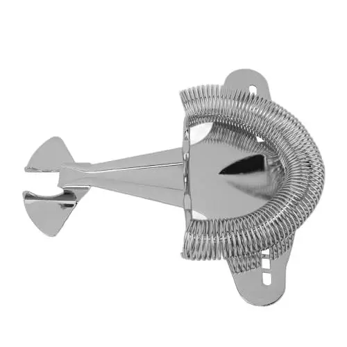 Produktbild: Fighter Plane Cocktailsieb, Eistrennung, Rostfrei, Einfaches Cocktailsieb aus Edelstahl für Zuhause (Silver)