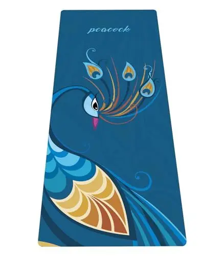 Produktbild: Fiita Yogamatte Rutschfest mit Tragegurt, 8mm Dicke Yoga Matte, Pro Sportmatte Fitnessmatte Rutschfest, TPE Gymnastikmatte für Zuhause und Draußen, Trainingsmatte für Yoga Pilates Workout (183