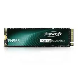 Produktbild: Fikwot FN955 2TB M.2 PCIe Gen4 Internes Solid State Drive mit Graphene Kühlaufkleber - Bis zu 7350 MB/s, Dynamischer SLC Cache, Kompatibel mit Laptops und PC Desktops