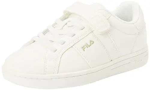 Produktbild: FILA Crosscourt LINE Velcro Kids Sneaker, White, 34 EU Weit