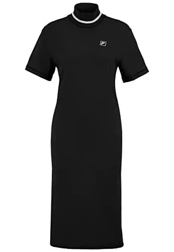Produktbild: FILA Damen BIALOWIEZA Tee Lässiges Kleid, Black, M