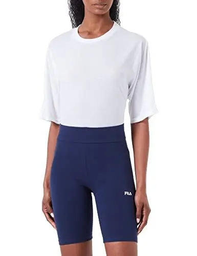 Produktbild: FILA Damen BUCKAUTAL high Waist Short Radler, Medieval Blue, S