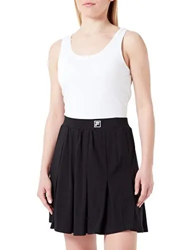 Produktbild: FILA Damen Bellingham Short Pleated Tennis-Rock, Black, L