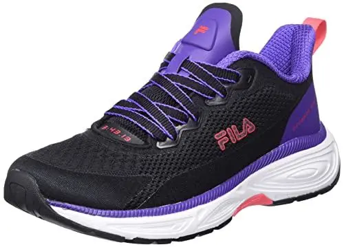 Produktbild: FILA Damen EXOWAVE Race wmn Laufschuh, Black-Prism Violet, 37 EU Schmal
