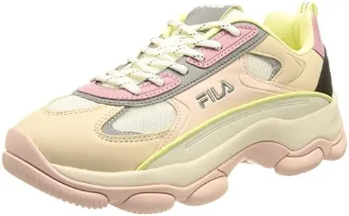 Produktbild: FILA Damen Strada Lucid wmn Sneaker, Oyster Gray-Peach Whip, 39 EU