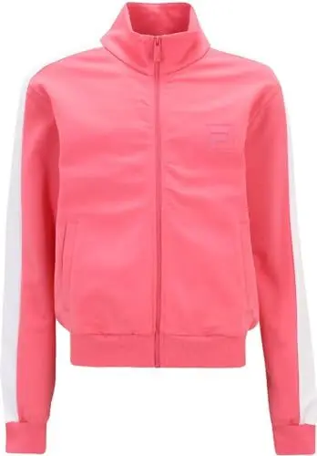 Produktbild: FILA Girl's BESTWIG Cropped Track Jacket, Camellia Rose, 158/164 cm