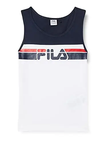 Produktbild: FILA Jungen KIDS BOYS ALDO grafic tee T-Shirt, bright white-black iris, 86/92