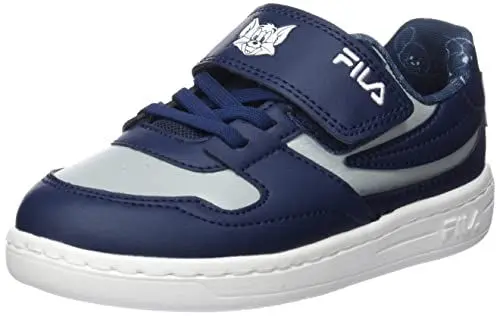 Produktbild: FILA Jungen Mädchen WB FXVENTUNO Velcro TDL Sneaker, Navy-Tom Grey, 24 EU