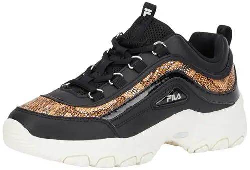 Produktbild: FILA Mädchen Strada A Kids Sneaker, Black-Snake, 28 EU