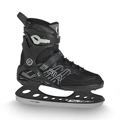 Produktbild: FILA SKATESFILA Herren FILA Primo Ice Freizeitschlittschuh Herren Eishockey Eislaufen Edelstahlkufe Starker Halt , schwarz-grau, 42 EU