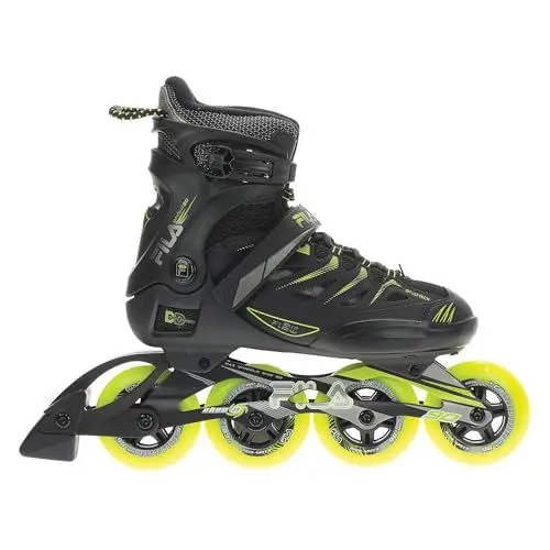Produktbild: FILA SKATES 010621055 Ghibli 90 Inline Skate Unisex Black/Lime Größe 42