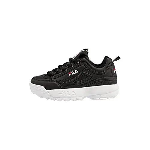 Produktbild: FILA Unisex Kinder Disruptor Teens Sneaker, Black, 37 EU