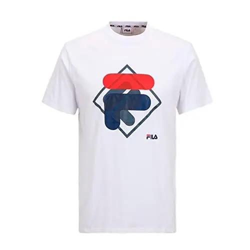 Produktbild: FILA Unisex Kinder SHENZEN Graphic Logo T-Shirt, Bright White, 86/92