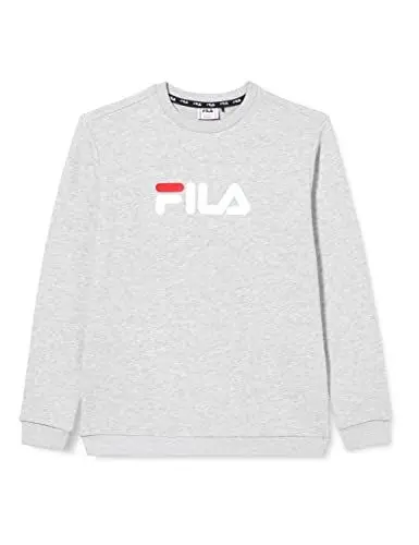Produktbild: FILA Unisex Kinder SORDAL classic logo crew Sweatshirt,Light Grey Melange,146/152